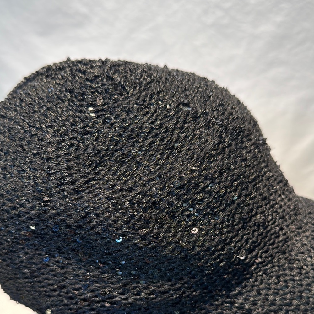 Black Knit Women's Hat - Picture 6 of 10